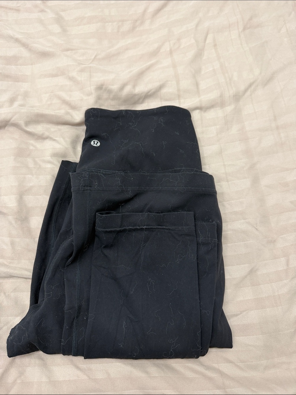 lululemon athletica women’s  Black flared leggings